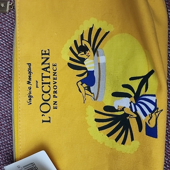 L'occitane en Provence Makeup Travel Pouch - NWT - Picture 2 of 8